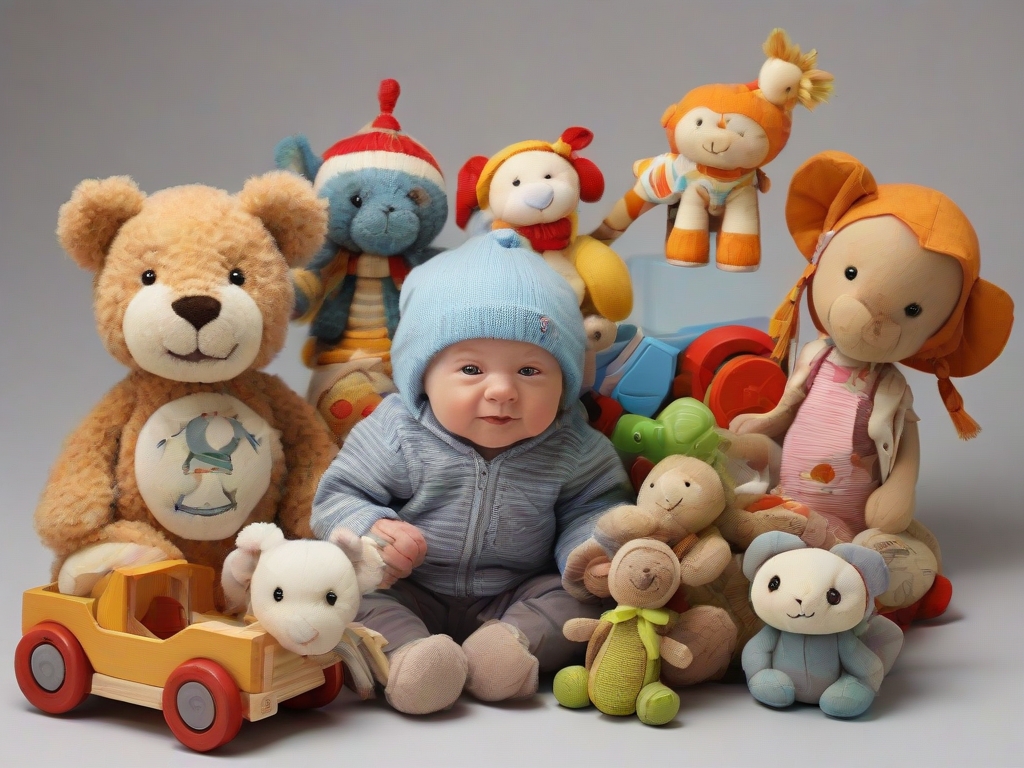 What Toys Do Newborns Need baby with toys